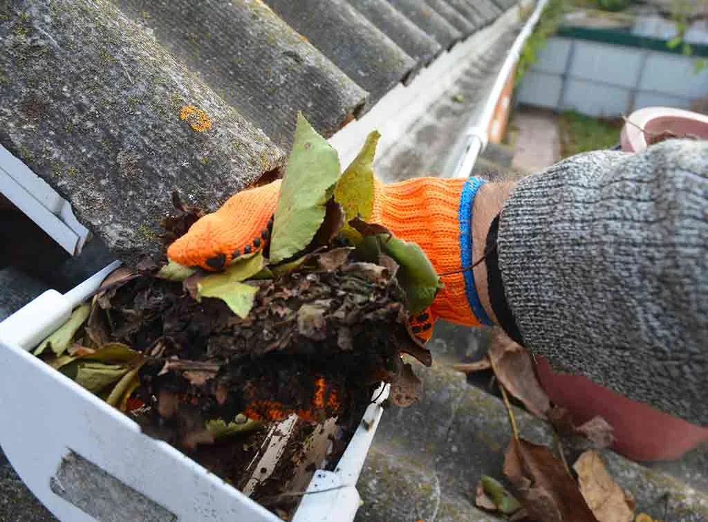 Professional gutter installation on Elk Grove CA home