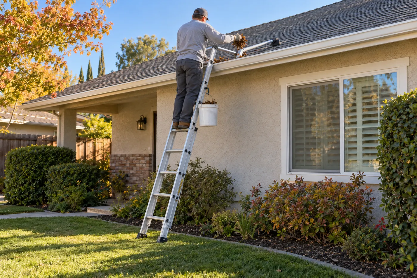Gutter Cleaning in Sacramento